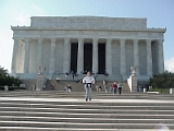 Erica At Lincoln Memorial